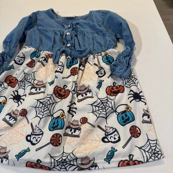 Shea Baby Toddler Girl 3T Halloween Dress Body 100% Cotton - Picture 5 of 5